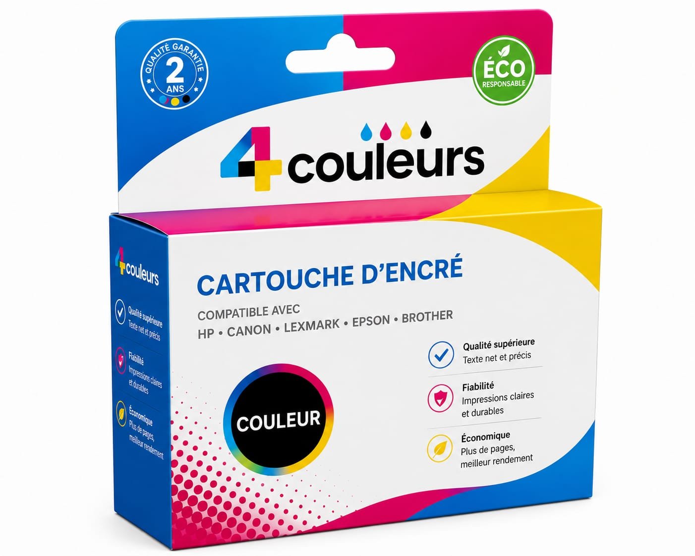 Cartouche d'encre N° 26 Couleur HC